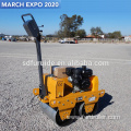 Walk behind double drum vibrator roller soil compactor vibratory roller FYL-S600C